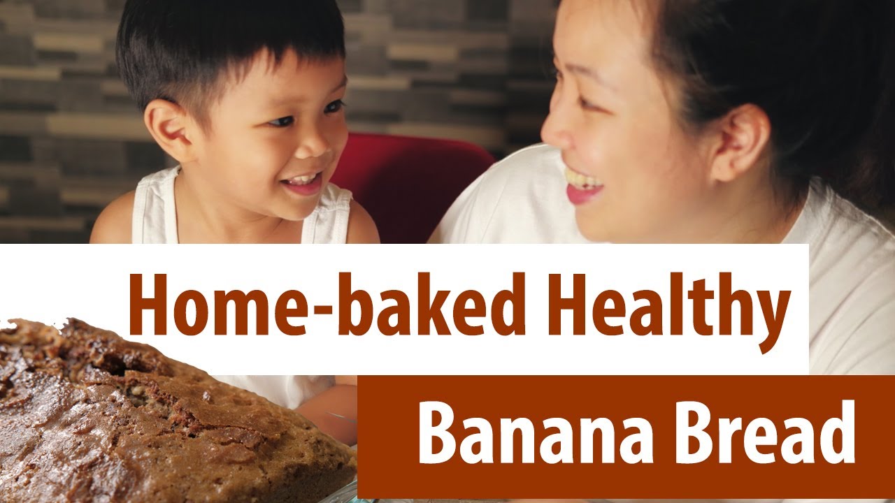 Home-baked Healthy Banana Bread Home-baked Healthy Banana Bread