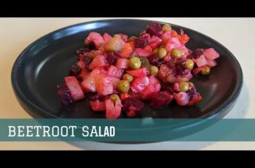 BEETROOT SALAD - HEALTHY VEGETABLE SALAD- INSTANT POT RECIPE