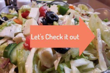 Fresh Low Calorie Salad Recipe - Food For the Soul