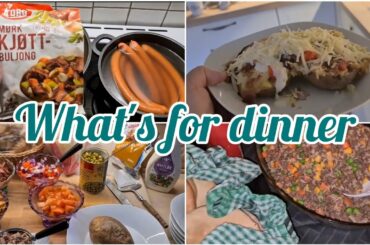 What's for dinner|dinner ideas|easy family dinners