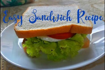 Easy and simple way to make healthy sandwich for your family
