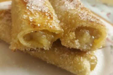 Bread Banana Toast/Pinoy Recipe/Quick and easy banana bread toast