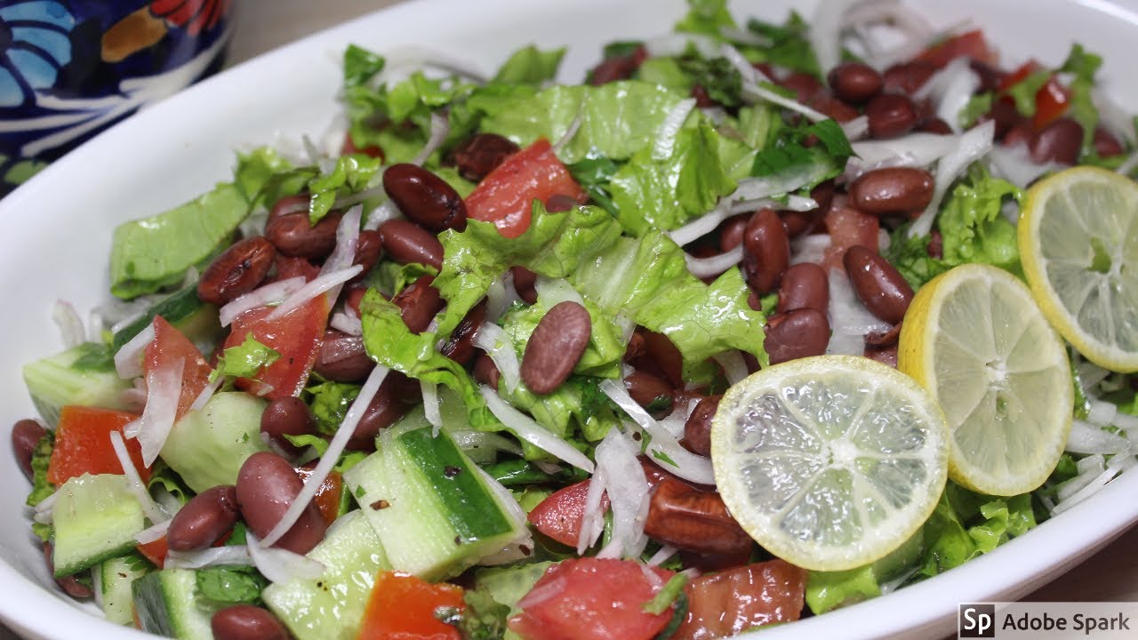 Salad Recipe for Weight Lose /Kidney Beans Salad / Fresh Vegetables Salad / Low calories recipes Salad Recipe for Weight Lose /Kidney Beans Salad / Fresh Vegetables Salad / Low calories recipes
