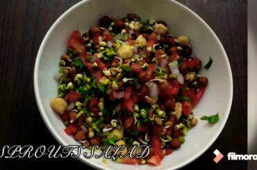 SPROUTS SALAD RECIPE|WEIGHT LOSS RECIPE|DIET RECIPE |PROTEIN SALAD