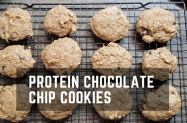 Healthy Protein Chocolate Chip Cookies Healthy Meal Prep Snack Recipe