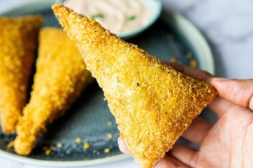 Bread Cones Samosa | ASMR Easy Ramadan Recipe Ideas