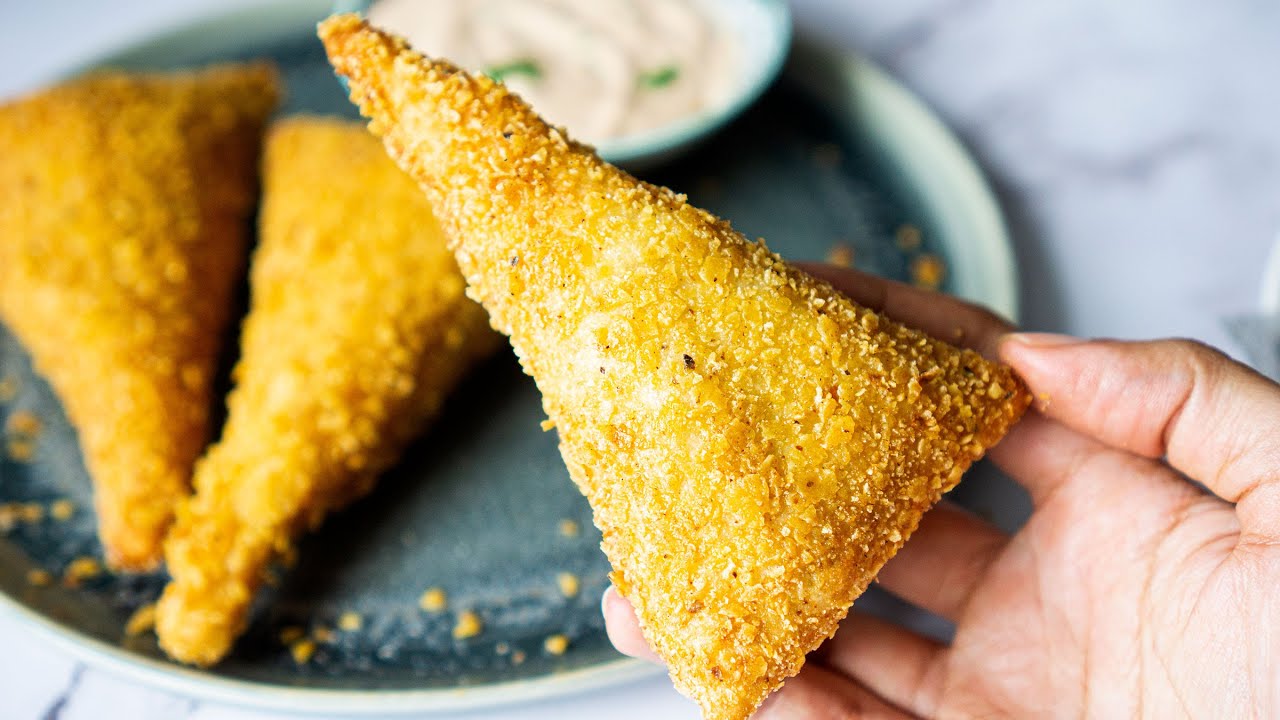 Bread Cones Samosa | ASMR Easy Ramadan Recipe Ideas Bread Cones Samosa | ASMR Easy Ramadan Recipe Ideas
