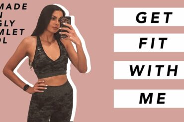 GET FIT WITH ME!! | workouts and healthy meals