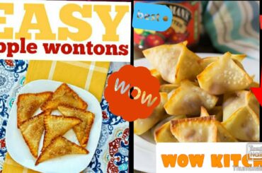 Healthy Snack Recipes: How to Make Sweet Potato Apple Cheddar Wontons with Children - Weelicious  🍎