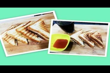 Veg Crispy Grill Sandwich !!!! Bazaar Se Bhi Accha And Healthy !!!! Lockdown Special !!!!