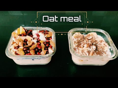 Instant Oatmeal in 2 different ways| How to make Oatmeal | Healthy breakfast ideas Instant Oatmeal in 2 different ways| How to make Oatmeal | Healthy breakfast ideas
