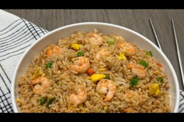 SHRIMP FRIED RICE | WEEKNIGHT DINNER IDEAS || FRUGALLYT