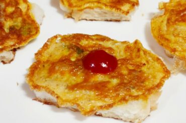 #eveningsnacks #teatimesnacks #snacksrecipe Mini Bread Omelette Recipe in Tamil || Kids Special
