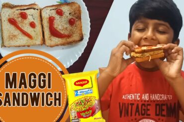 Maggi Sandwich | Kids Favorite Lunch Box Recipe | Sandwich Recipe | JO Recipes
