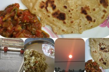 Seasons first rain☔💦 😍# simple and healthy breakfast.