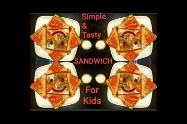 Instant sandwich for kids ll Simple and tasty sandwich for kids