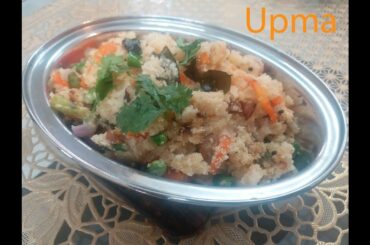 Upma recipe - Simple and healthy breakfast