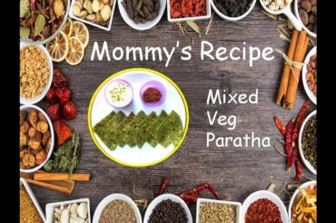 Mixed Veg Paratha | Recipe in Tamil | Healthy Food