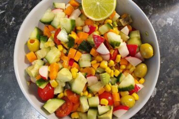 Weight loss Selad Recipe For Lunch | |Eat Healthy Feel Happy