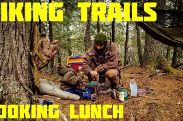 Winter Hike And Lunch - Hiking Gear - Camp Cooking - Backpacking Foods