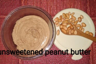 Cheapest peanut butter(homemade peanut butter  recipe with low calorie) ఇంట్లోనే peanut butter తయారీ