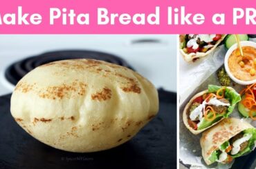 How to make Pita Bread at home like a PRO (without oven)