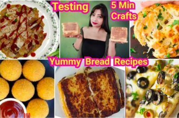 Trying Bread Snacks Recipes(Food Hacks) By 5 Minute Crafts In Lockdown