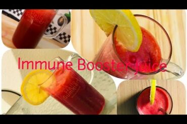 Immune booster juice / how to make immunity boosting juice recipe / A healthy juice / Miracle Juice