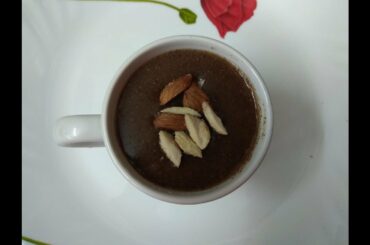RAGI MALT RECIPE/Ragi porridge recipe for weight loss/Healthy recipes/Finger millet recipes