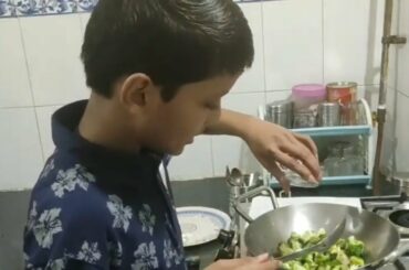My Son Cooking First Time A Healthy Recipe To Boost Immune System/Healthy Snacks Recipe By-V Kitchen