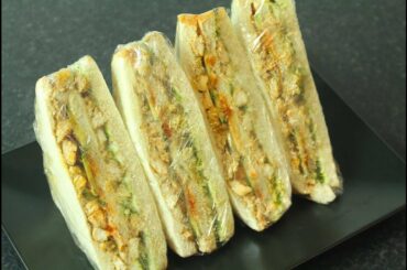 Another Hit Recipe Of SPICY CHICKEN SANDWICH / Party Sandwich/ Lunch Box Recipe *COOK WITH FAIZA*