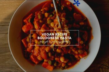 Quorn Angel Hair Bolognese - Pasta Vegan Recipe (Low Fats and High Protein)
