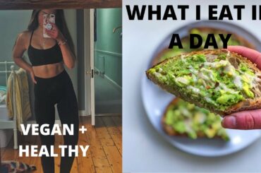 WHAT I EAT IN A DAY in ISOLATION // vegan + healthy recipes