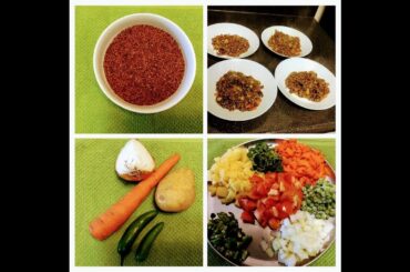 Red quinoa  healthy Breakfast/#red quinoa recipes/lockdown specials