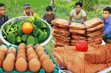 EGG BREAD OMLETTE RECIPE EASY & SIMPLE 2020 Palash's Cooking