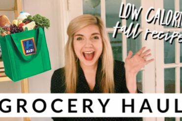 Aldi Grocery Haul- Low Calorie Fall Recipes