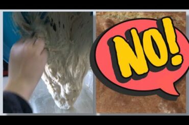 Trying a new bread 🍞 recipe- epic fail