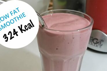 Low Fat Smoothie Recipe (324 Kcal)