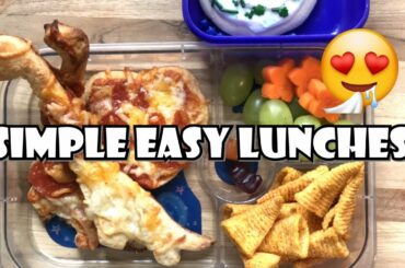 Simple Easy Lunches || Lunch Ideas || Easy simple lunches🍎 #LunchIdeas #EasySimpleLunches #lunches