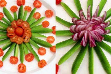 Lovely and beautiful salad decoration ideas 🍅🥒