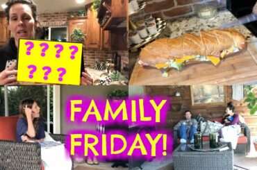 DITL - EASY LUNCH & DINNER IDEAS - Sub Sandwiches & Favorite Pizza?