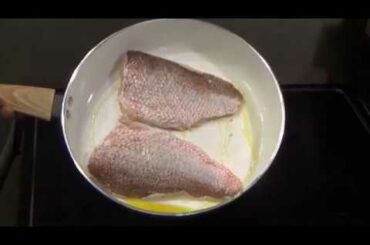 Pan Seared Red Snapper Taco Recipe!