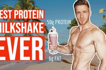 Healthy PROTEIN Milkshake - Low Calorie Macro-Friendly Shake Recipe