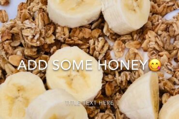 Easy Healthy Breakfast!