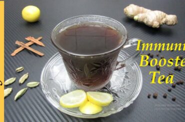 Immunity Boosting Tea Recipe/Quarantine Tea to Stay Healthy/Weight loss ginger green tea