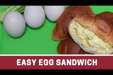 Easy Egg Sandwich Recipe