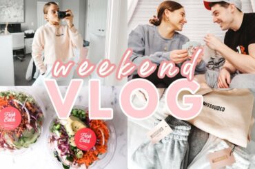 VLOG! try on hauls, healthy meals, funny game night, etc!