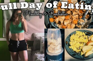 What I Eat in a Day! | Realistic Healthy Meals | Calories + Macros