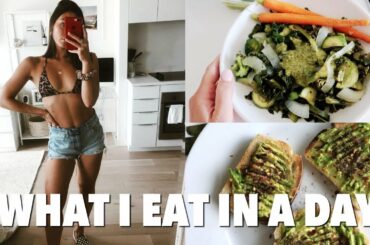 WHAT I EAT IN A DAY: healthy + food combining