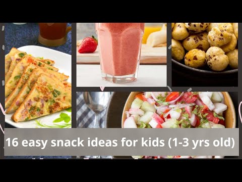 16 Easy and healthy snacks ideas for kids(1-3 years) | No cooking, less ingredients 16 Easy and healthy snacks ideas for kids(1-3 years) | No cooking, less ingredients